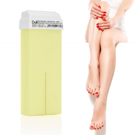 DOLL Xanitalia Depilačný vosk na odstraňovanie chĺpkov v rolke LIMONE 100 ml