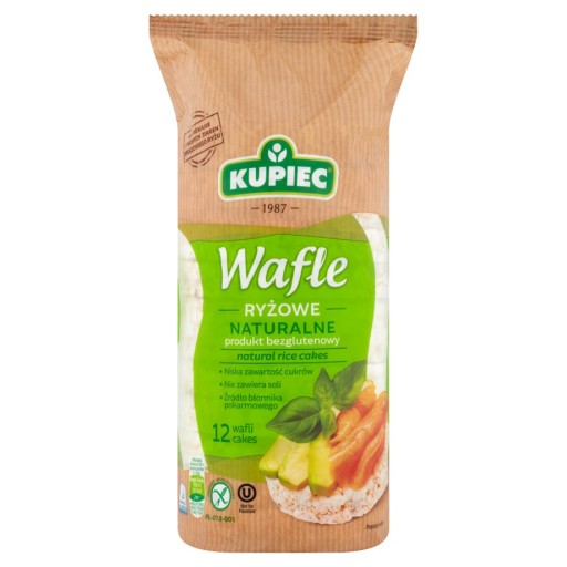 Kupiec ryžové oblátky natural 120 g