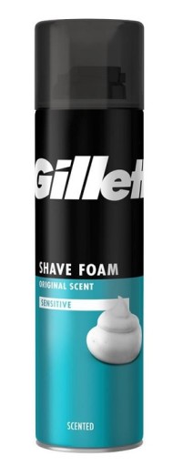 GILLETTE SENSITIVE PENA NA HOLENIE 200ML