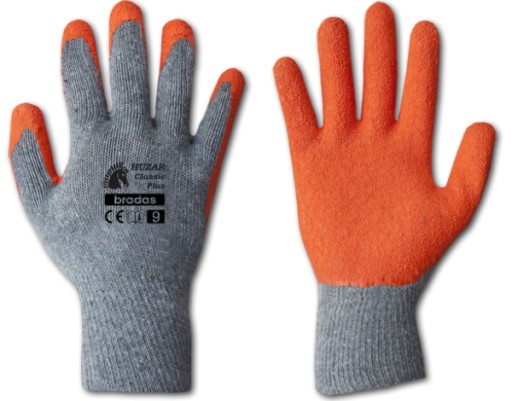 HUZAR latexové ochranné rukavice, veľkosť 9 6319