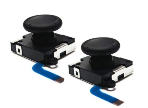 NOVÝ 3D ANALOGOVÝ OVLÁDAČ JOYSTICKU JOY-CON STICK ČIERNY PREPÍNAČ NINTENDO OLED V3