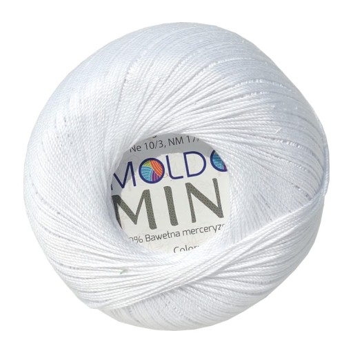 Mini Cordonek - Biely 50 gr.