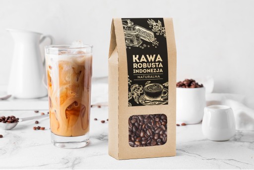 Robusta káva Indonézia 100 g.