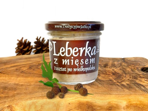 Leberka s mäsom, domáca prírodná paštéta 80g