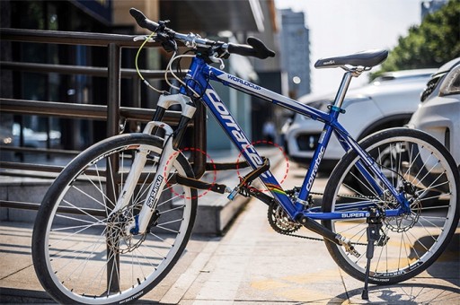 BEZPEČNOSTNÝ KÁBEL NA BICYKEL ZÁMOK NA BICYKEL