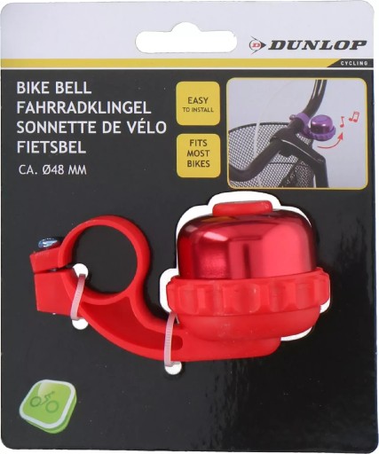 Hlasný detský zvonček na bicykel DUNLOP 48mm