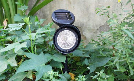 Záhradná lampa SOLAR REFLECTOR, LED COLD, zápustná