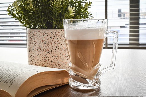 LATTE SUSAN krištáľový pohár na kávu 250 ml