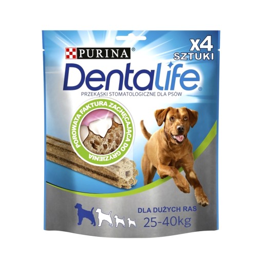 Hryzadlá Purina Dentalife veľké 4 ks 142g