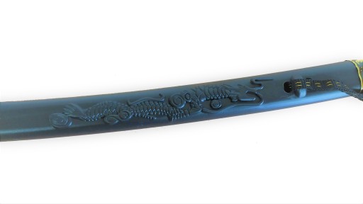 Meč NINJA čierny Samuraj Katana 60 cm KRASZEK