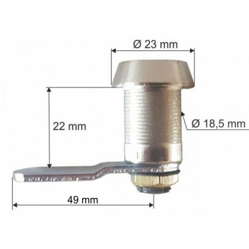 BHP EURO-LOCK B671-DG LOCK - 1-kľúčový systém
