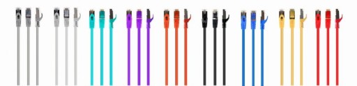 PATCHCORD LAN ETHERNET RJ45 CAT6A FTP SIEŤOVÝ KÁBEL 0,5M ČERVENÝ