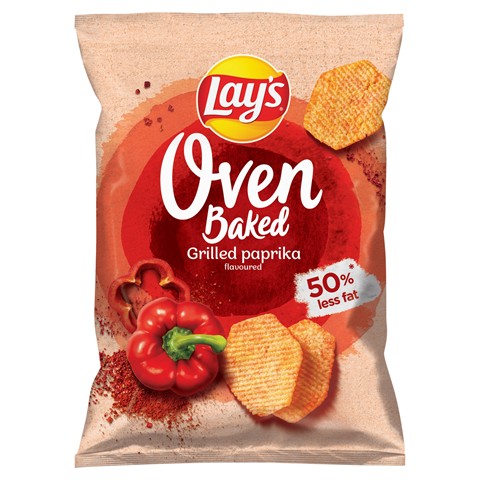 Lay's Oven pečené čipsy grilovaná paprika 110 g