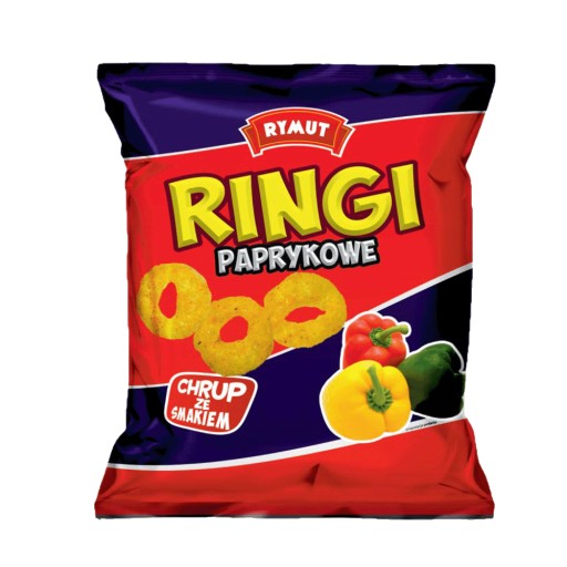 Rymut kukuričné chrumky Paprikové krúžky 20g