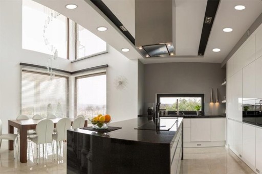 Plochý SLIM držiak LED lampy 6W ECO lampa pre závesný strop, studená farba