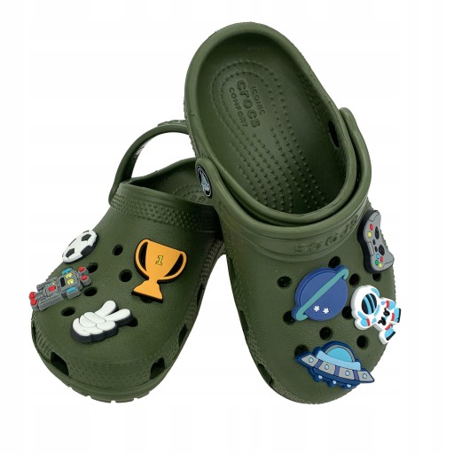 SET štipcov Crocs, 8 ks Chlapčenské doplnky