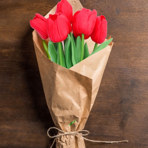 TULIPS TULIPSOVÁ KYTICA umelé živé kvety do vázy na Veľkú noc