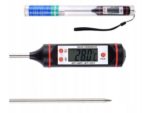 TEPLOMER NA MÄSO PIN LCD SONDA