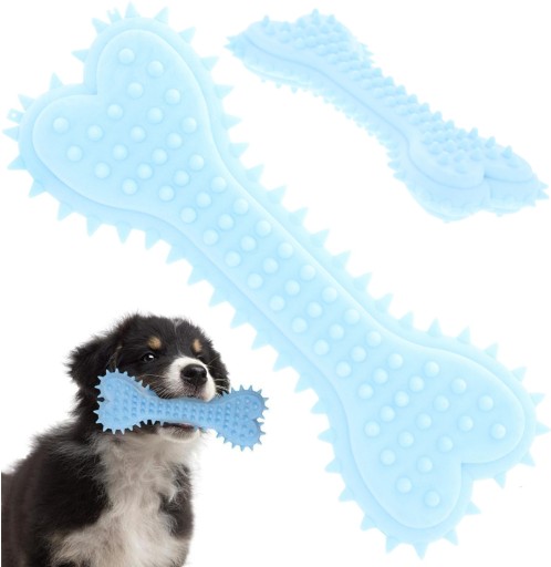 V2 BONE DOG CHEEPER GUMOVÉ ŠTENIATKA HRAČKA MLÁĎATKO S OSTRÝMI