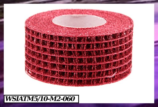 Stuha sieťovaná METALIZOVANÁ sieťovina 5cm/10mb 3 farby na výber