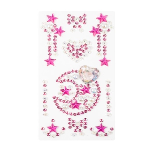 SAMOLEPIACE NÁLEPKY DIAMANTY ZIRCONIA DIY