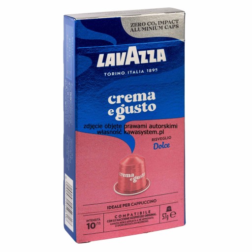 Nespresso Lavazza CeG Dolce 10 kapsúl