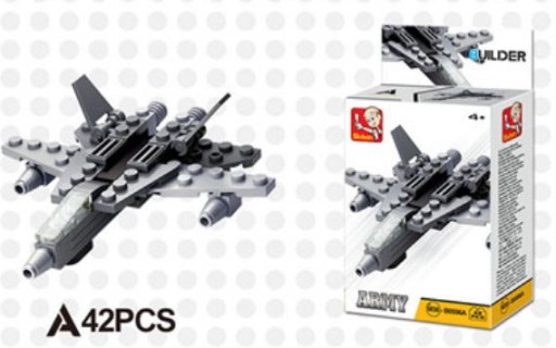 Sluban bloky JET AIRPLANE