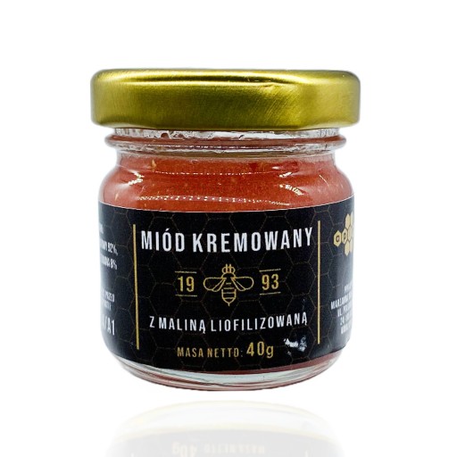 Mini KRÉMOVÝ MED s malinou 40g POĽSKO k sade