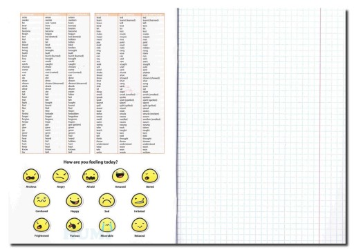 Zápisník A5/60K Biologická mriežka + cheat sheet