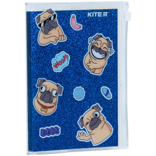 ZÁPISNÍK ZÁPISNÍK DENNÍK A6 PSA MOPS KITE