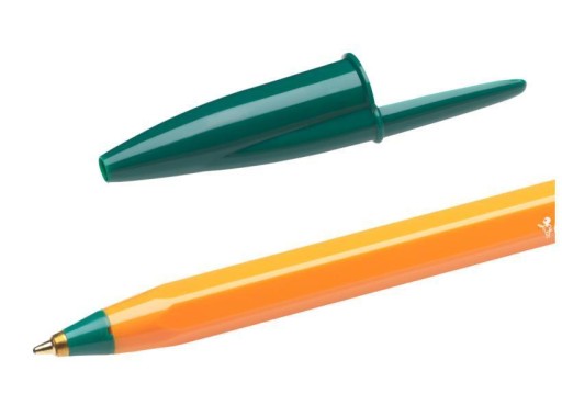 BIC ORANŽOVÝ ORIGINÁL JEMNÝ GUĽOVÝ BOD 0,7 mm ZELENÝ x 5