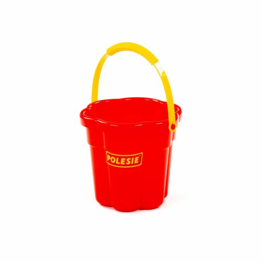 Vedro do piesku Flower, medium, 3 farby 35431