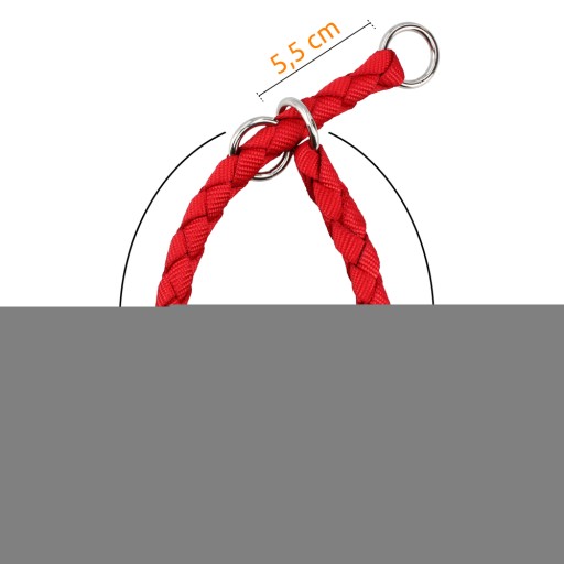 Trixe CAVO obojok pre psov S; červená