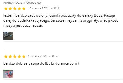 sada gumičiek TURBINE pre JBL Endurance