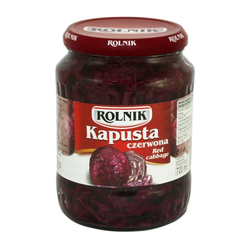 Rolník Červená kapusta Bez konzervantov 720 ml