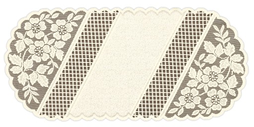 ŽAKÁROVÝ BEHÓN, OVÁLNY, BIELY 21977 60x120CM