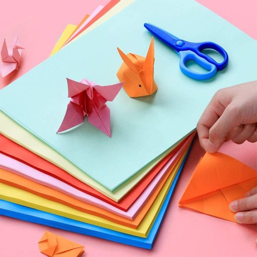 FAREBNÝ KRESLENIE PAPIER A4 PRE DETI 100 LIST 10 FAREB