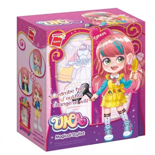 ŠATNÍK KÚZELNÝ ŠTÝLISTA QMAN UNA DOLL