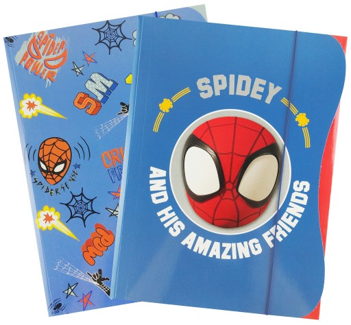 A4 Spider Man zložka s gumičkou