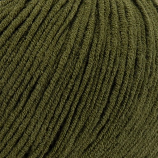 YARNART JEANS 82 armádna zelená priadza