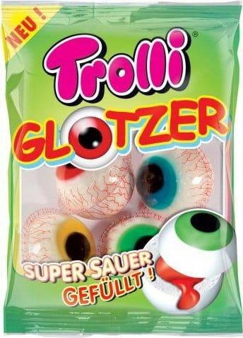Trolli Glotzer penové očné želé 75g DE