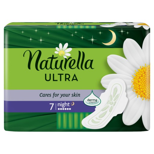 NATURELLA ULTRA NIGHT SANITÁRNE VLOŽKY 7 KS