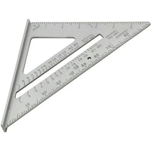 HLINÍKOVÝ TESÁRSKY UHLOVÝ KRÚHOVÝ KRÚŽOK TESÁRSKY STUPEŇ 182 mm