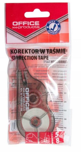 Korekčná páska 5 mm x 8 m Kancelárska myš 3 ks.