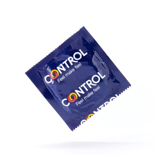 Kondómy CONTROL SENSUAL DOTS LINES, 3 ks., zvyšujúce orgazmus pre ženy