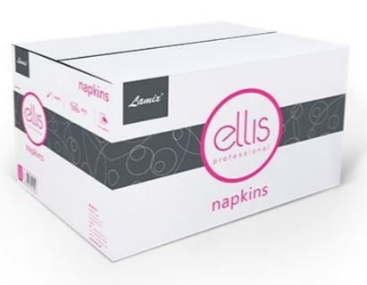 Obrúsky Ellis 'V' 9000 biele, 1 zakladač - 225 listov