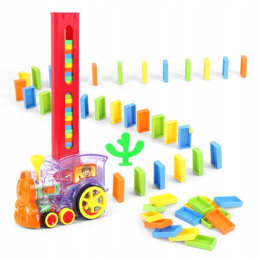 RADY LOKOMOTÍV VLAKOV SLEDUJÚCE DOMINO BLOKY