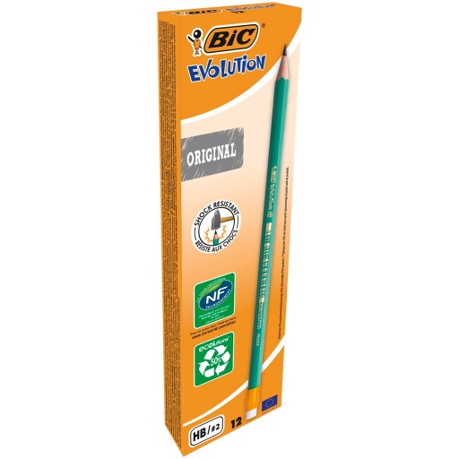 BIC ECO EVOLUTION HB 655 ceruzka S GUMA