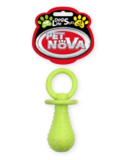 Cumlík Pet Nova so zvončekom 14 cm, žltý, príchuť mäta 960