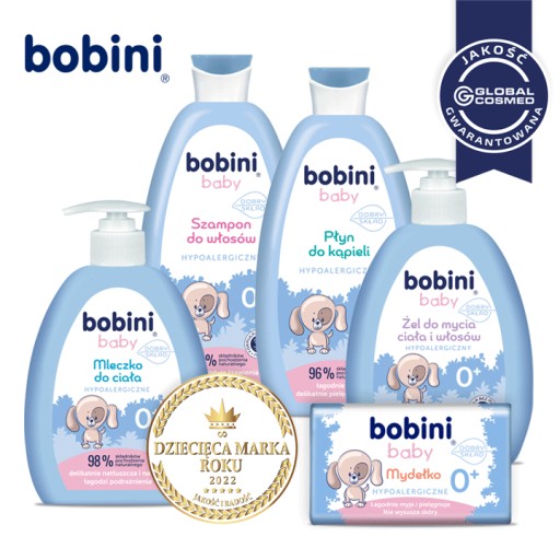 Bobini Baby umývací gél na telo pre bábätká 300 ml